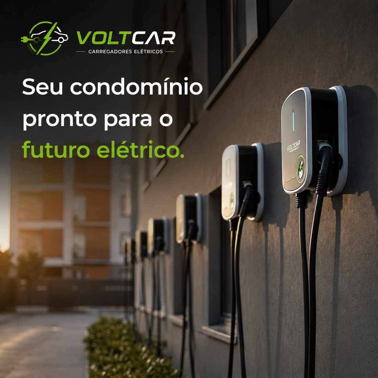 Carregadores VoltCar para condomínios