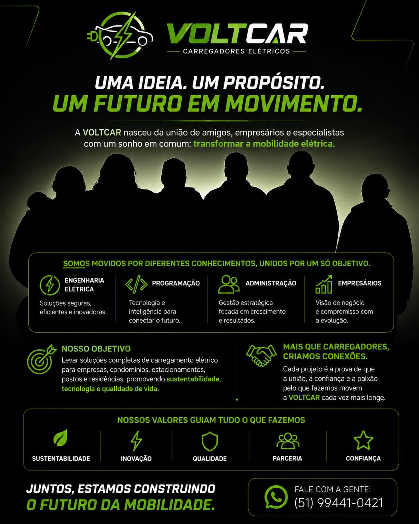 Um propósito, um futuro em movimento